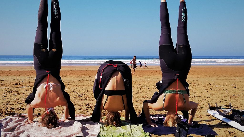 Yoga and Surf