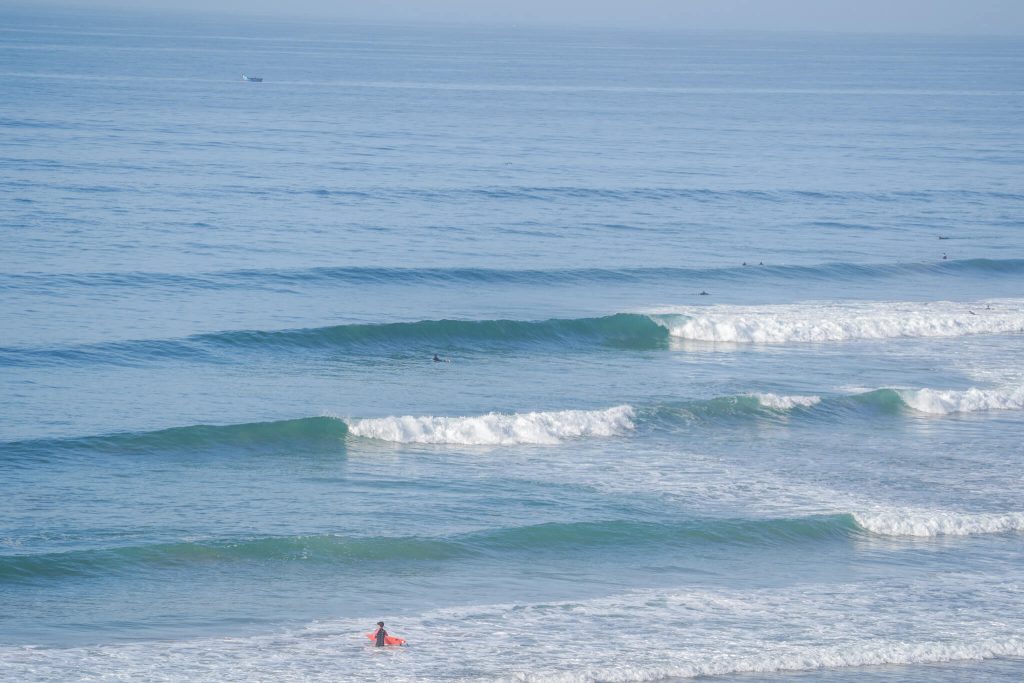 Set de vagues au Maroc