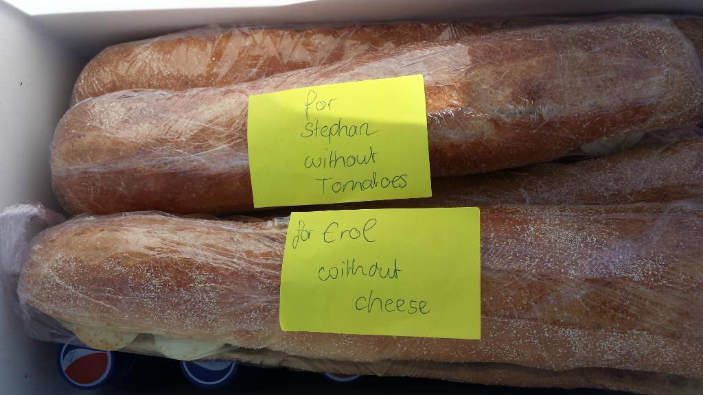 Des sandwiches